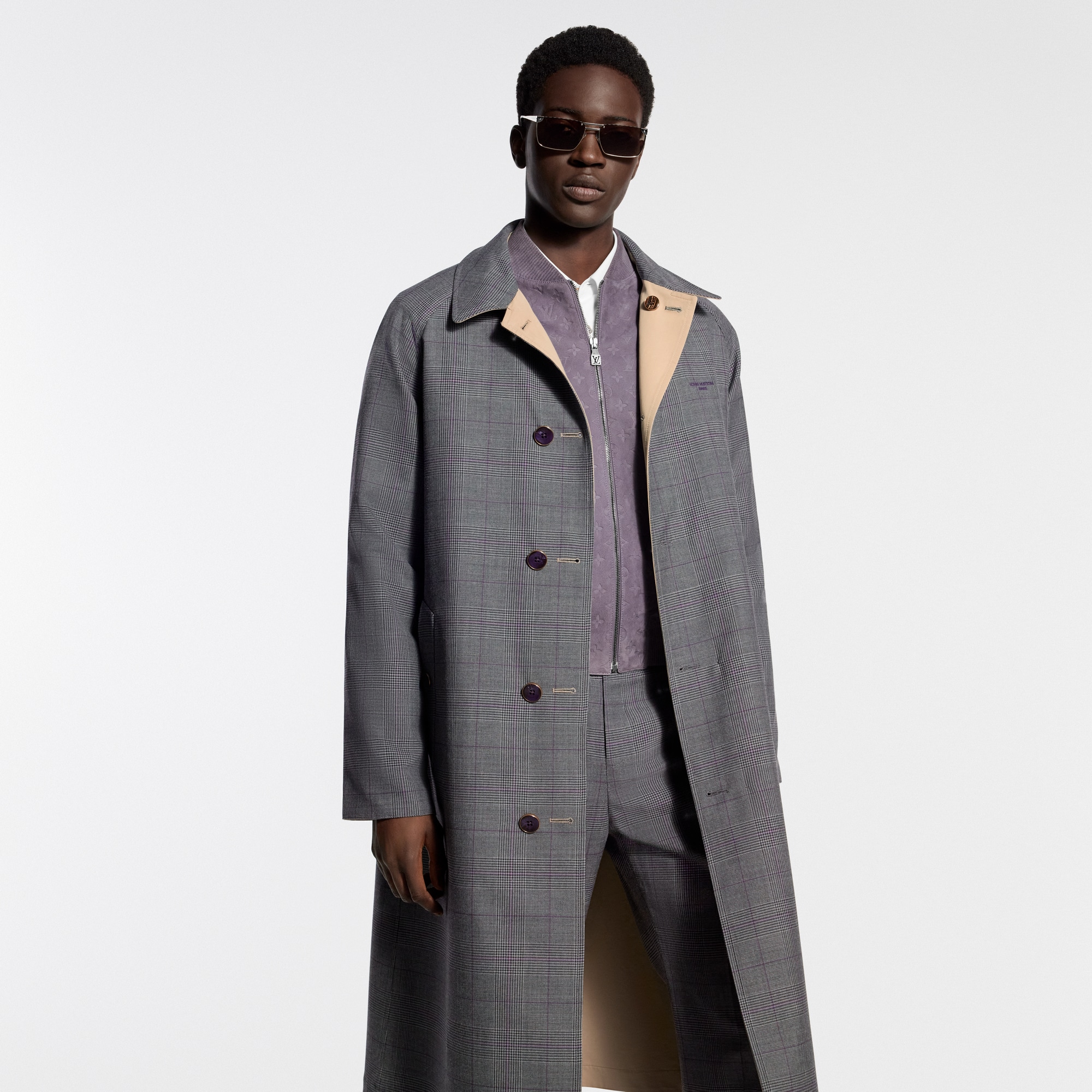 リバーシブル コットン シルク トレンチコート ｜ルイ・ヴィトン 公式